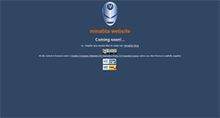 Desktop Screenshot of minabta.com